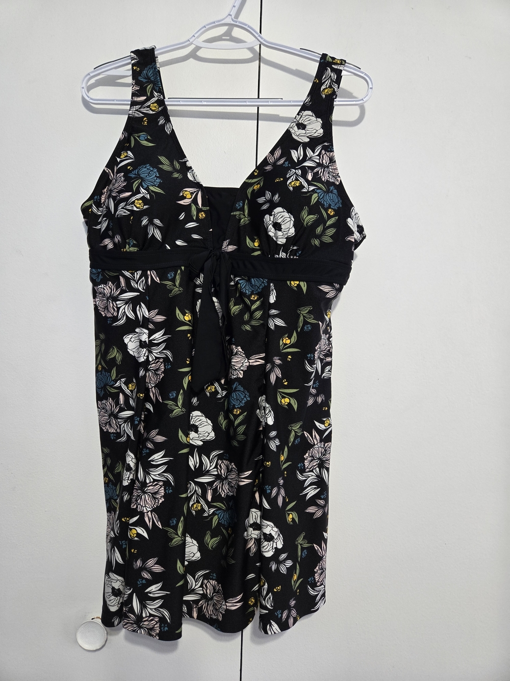 Wantdo Floral‎ Swimdress One Piece Swimsuit Plus Size 16–18